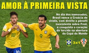 Brasil 3 x 1 croacia