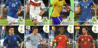 Lucas, El Shaarawy, Nasri, Arbeloa… As gafes dos cards da Copa do Mundo!