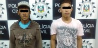 A Polícia Civil de Vacaria,prende os bandidos que atearam fogo e mataram morador de rua.